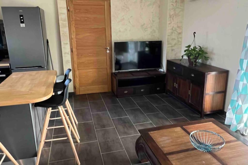Saint-Laurent d’Aigouze : appartement avec jardin Extérieur photo